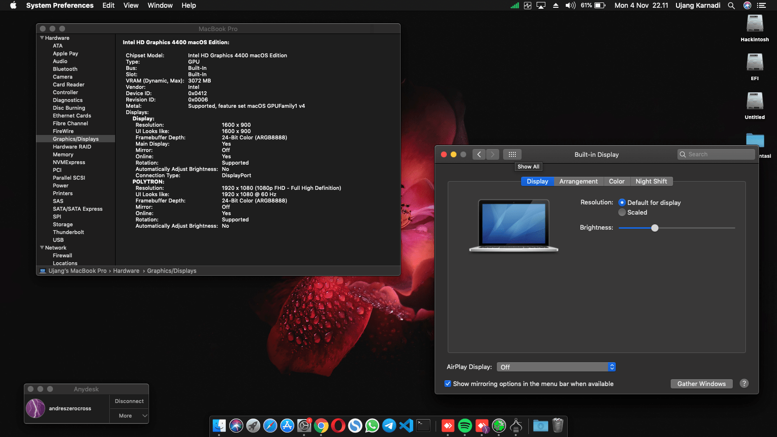 Lenovo T440P [Intel HD 4400] 6